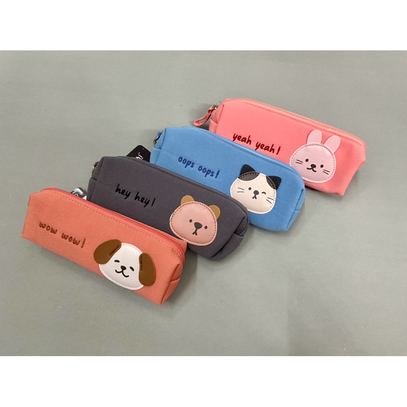Moshi Moshi กระเป๋าดินสอ🐶🐱🐻🐰