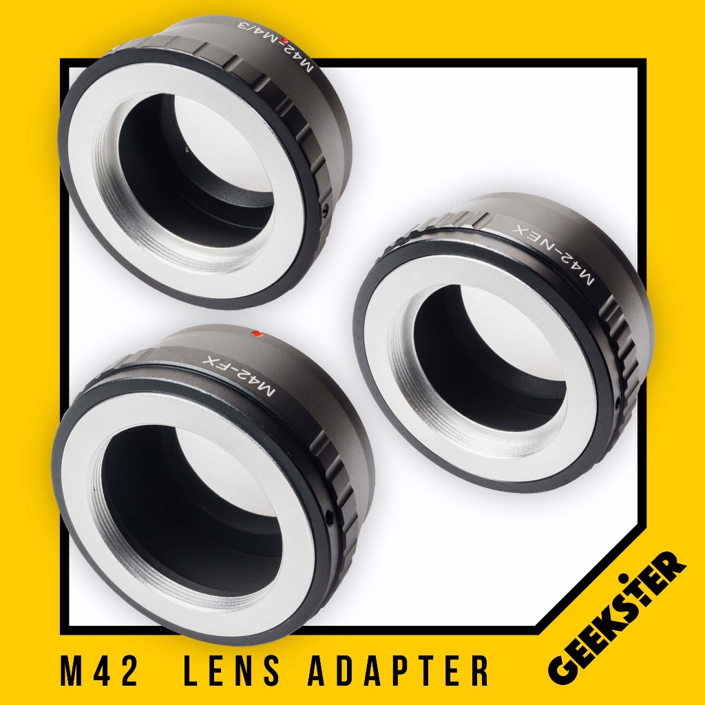 เมาท์แปลง M42 Mount Lens Adapter ( M42-FX / M42-NEX / M42-m43 , m4/3 Takuma Helios )