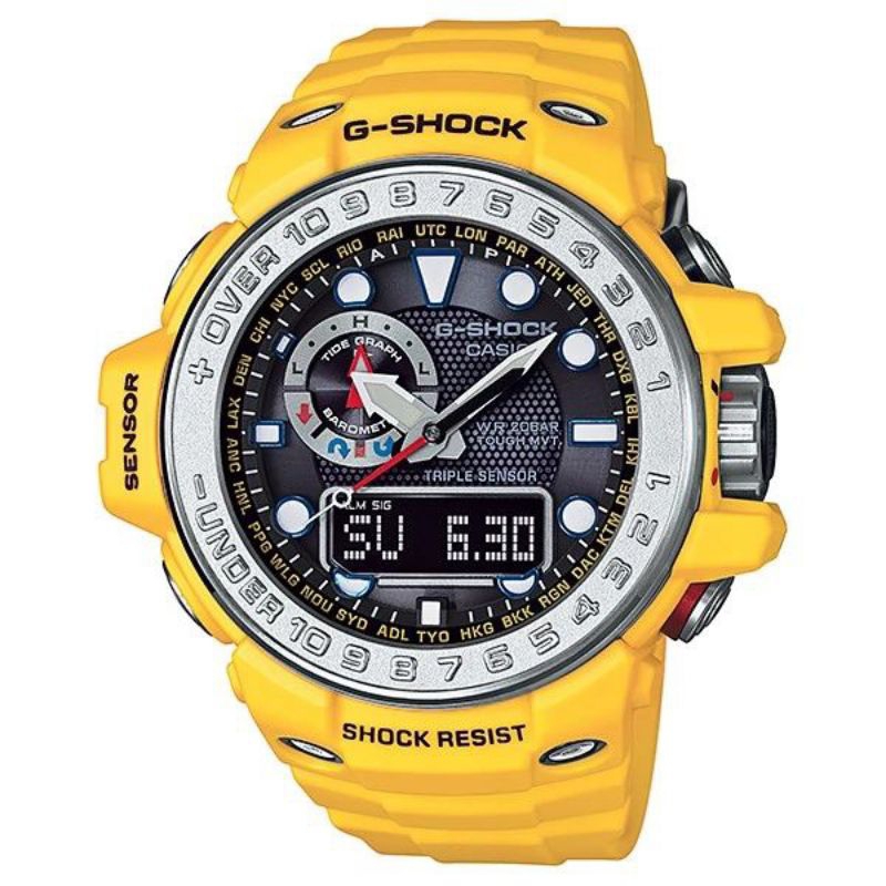 CASIO นาฬิกาข้อมือ G-Shock GulfMaster GWN-1000-9ADR ของแท้รับประกัน 1ปี