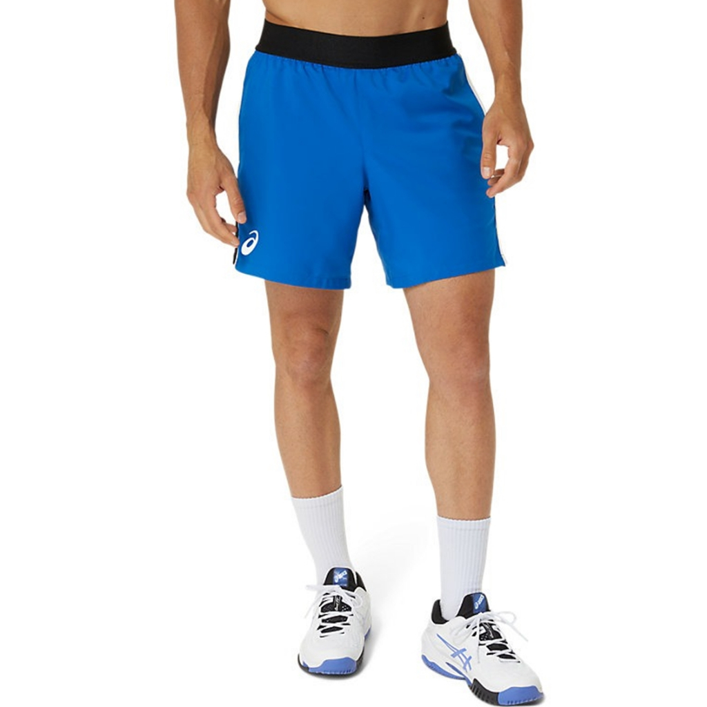 Asics กางเกงเทนนิสผู้ชาย Men's Match 7IN Short | Tuna Blue ( 2041A285-414 )