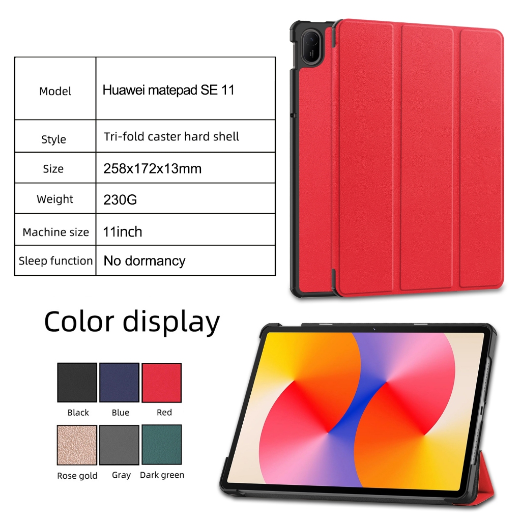 เคสฝาพับ สำหรับ หัวเว่ย เมทแพด เอสอี 11 Case Smart For Huawei MatePad SE 11 (11.0)