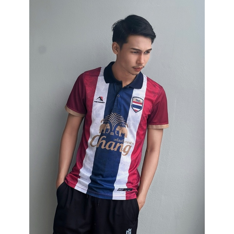 เสื้อโปโลคอปก ลายธงชาติ แบบบใหม่ล่าสุด