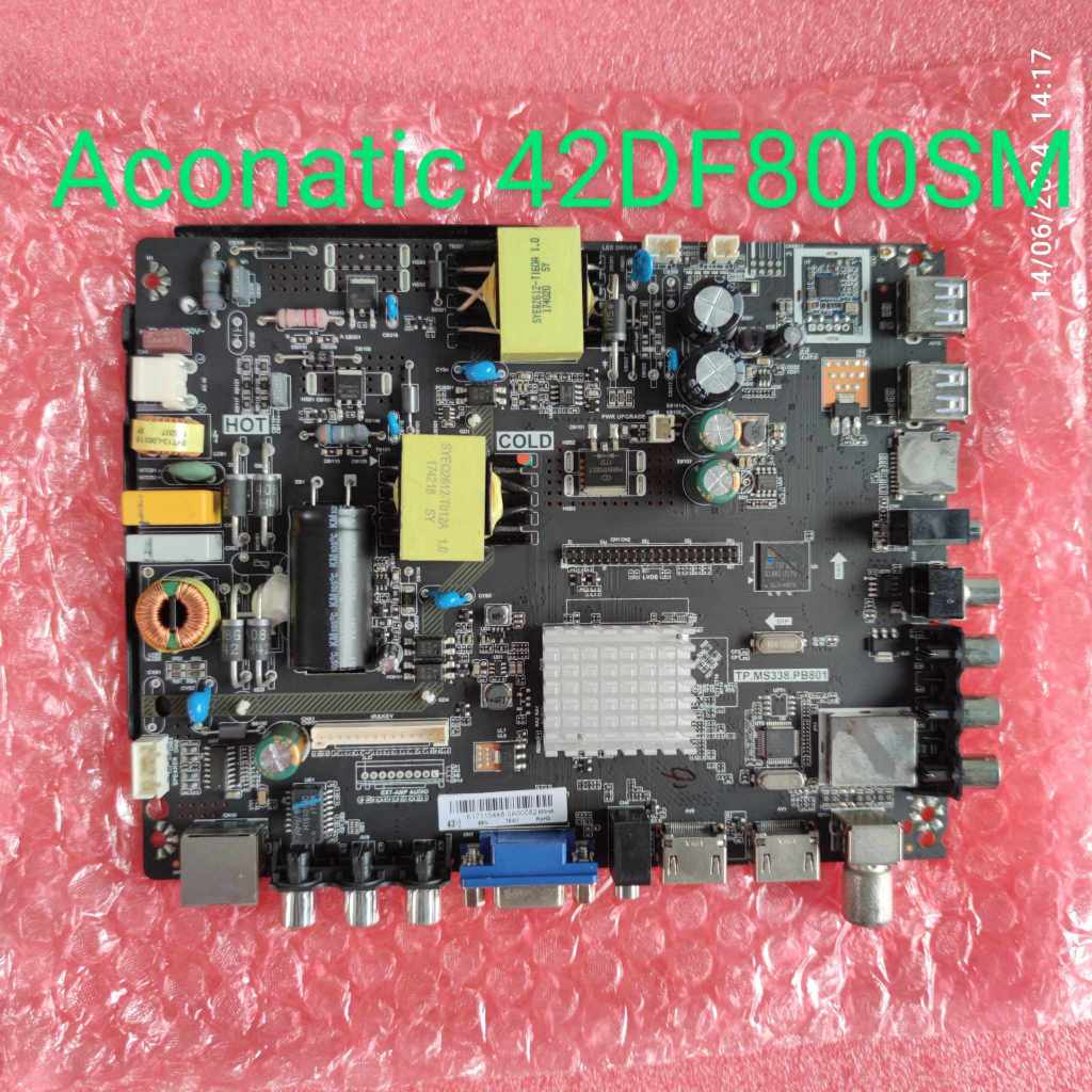 เมนบอร์ด ทีวี Aconatic 42df800sm ของใหม่ มือ 1มีประกัน 30