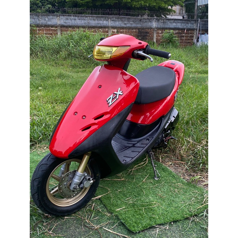 รถป็อบ รถป๊อป Honda Dio ZX AF34 อะไหล่แท้ ล้อ ท่อ โช๊ค มือสองแท้ญี่ปุ่นพร้อมส่ง สีแดง