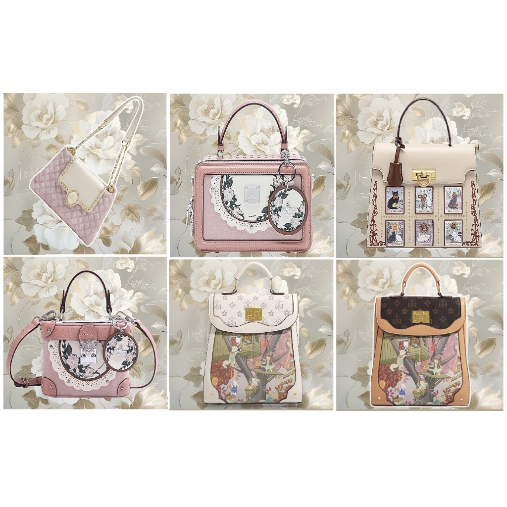 ** สินค้าพร้อมจัดส่งในไทย ** KURIKA PRINCESS NEW COLLECTION BAG KURITA MACK JHOSEL