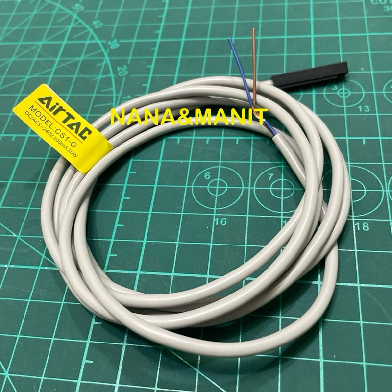 CS1-G Reed Switch กระบอกลม มี 2 เกรด พร้อมส่งในไทย