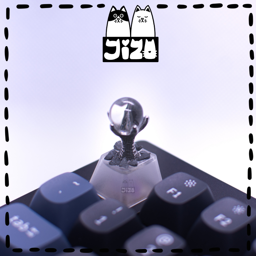 Keycap Dragon Marble ปุ่มกดคีย์บอร์ด ลูกแก้วมังกร (มีของแถมให้จนกว่าของแถมจะหมด!!)