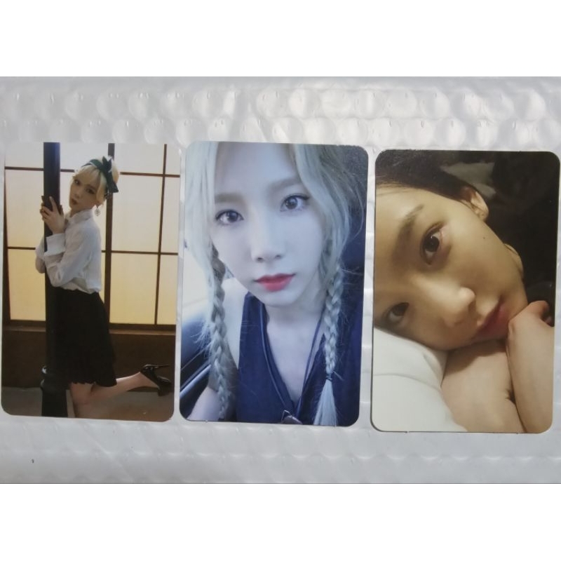 พร้อมส่ง PHOTOCARD TAEYEON การ์ด แทยอน สภาพดี