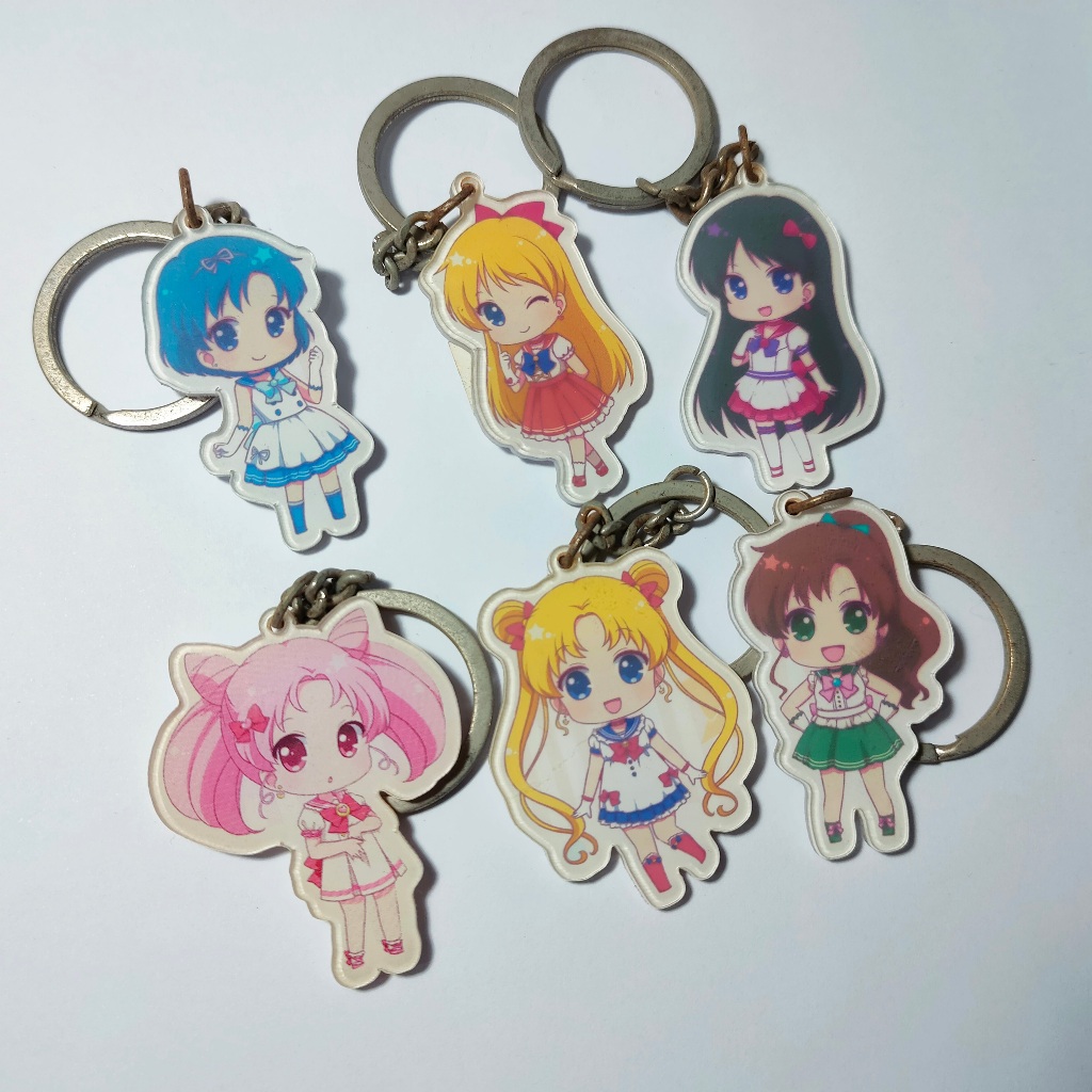 Sailor Moon เซเลอร์มูน Usagi Ami Rei Makoto Minako Chibiusa Mercury Mars Jupiter Venus Chibi Moon - 
