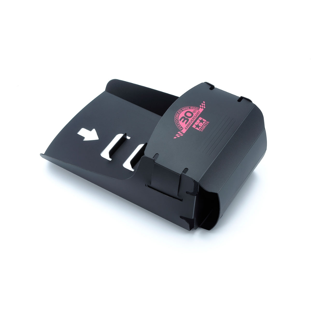 TAMIYA 95669 JR MINI 4WD CAR CATCHER BLACK Fully Cowled 30Th Anniversary