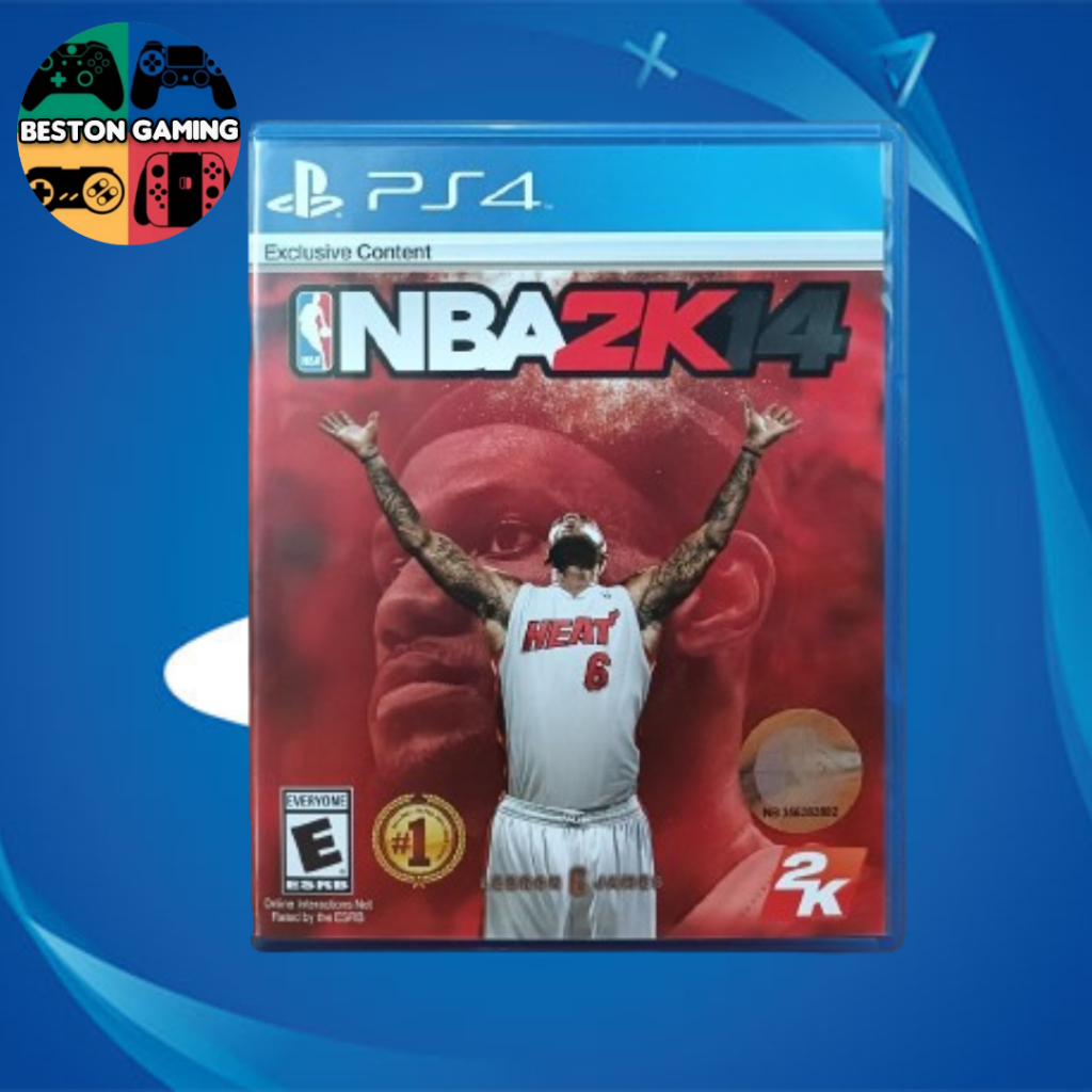 PS4 แผ่น ps4 NBA 2k14 Basketball เล่นได้ 1-4 คน