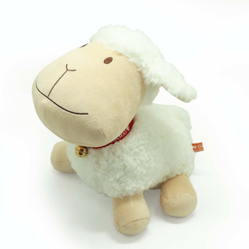 ตุ๊กตาน้องแกะท่านอน ลิขสิทธิ์แท้จากฟาร์มโชคชัย