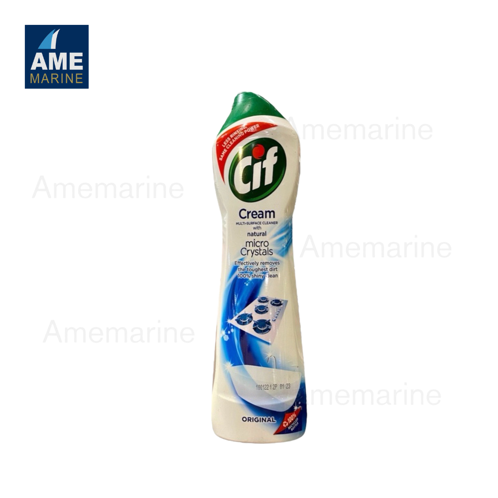 Cif cleaning cream ครีมทำความสะอาดอเนกประสงค์ ครีมสำหรับเช็ดทำความสะอาด ขวดขาว