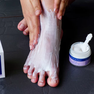 ไทยครีม มาส์กมือเท้า aha mask ครีมพอก มาส์กเท้า thaicream hand & foot mask ส้นเท้าแห้ง thai cream