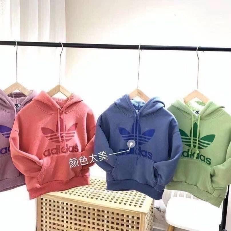 ฮู้ดแขนยาวเด็กผ้าสำลี กันหนาว พร้อมส่งในไทย