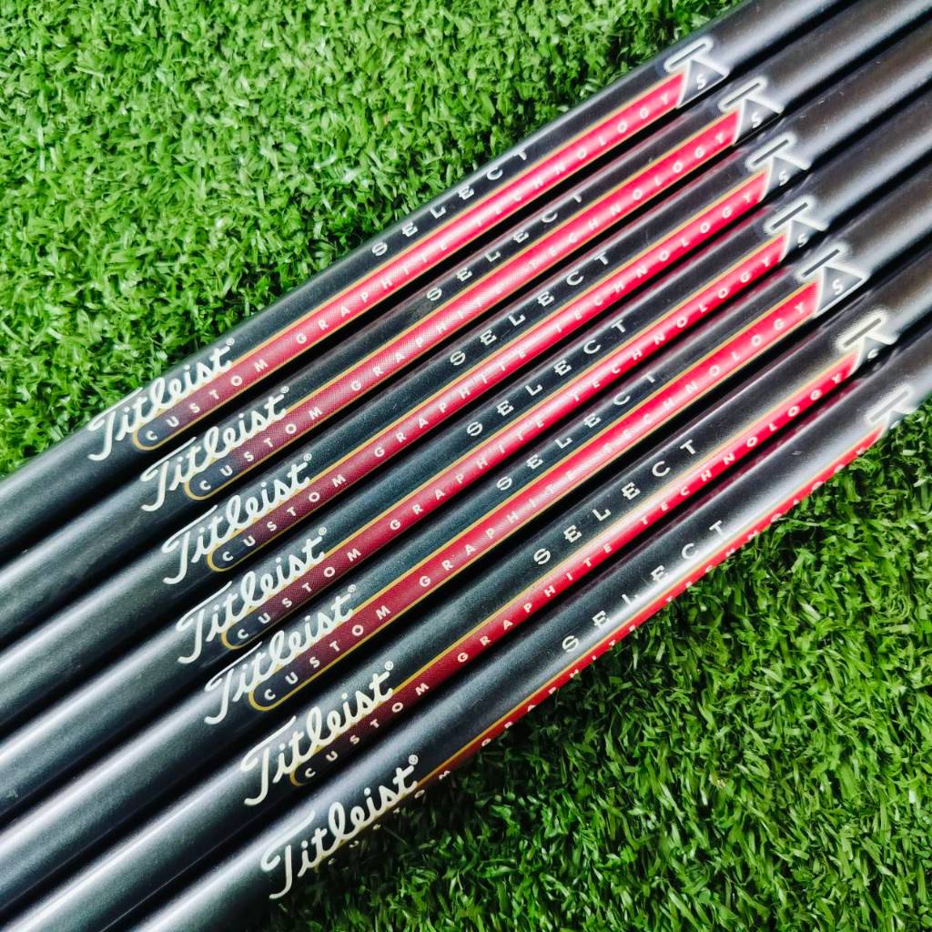 [ผ่อน] ก้านกราไฟต์สำหรับใส่ชุดเหล็ก Titleist SELECT CUSTOM GRAPHITE FLEX S สำหรับใส่เหล็ก 3 - 9 มือส