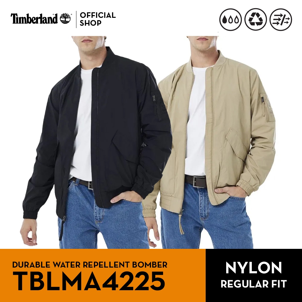 Timberland Men's DURABLE WATER REPELLENT BOMBER แจ็คเก็ต (TBLMA4225)