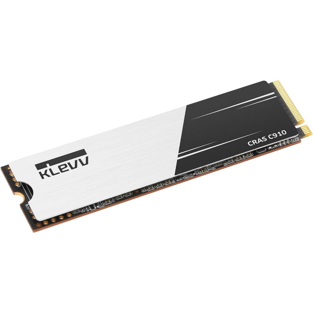 500GB ,1 TB ,2 TBSSD (Up to 5,000 MB/s) KLEVV CRAS C910 M.2 2280 NVMe PCIe GEN4x4 -ของแท้รับประกัน 5 ปี