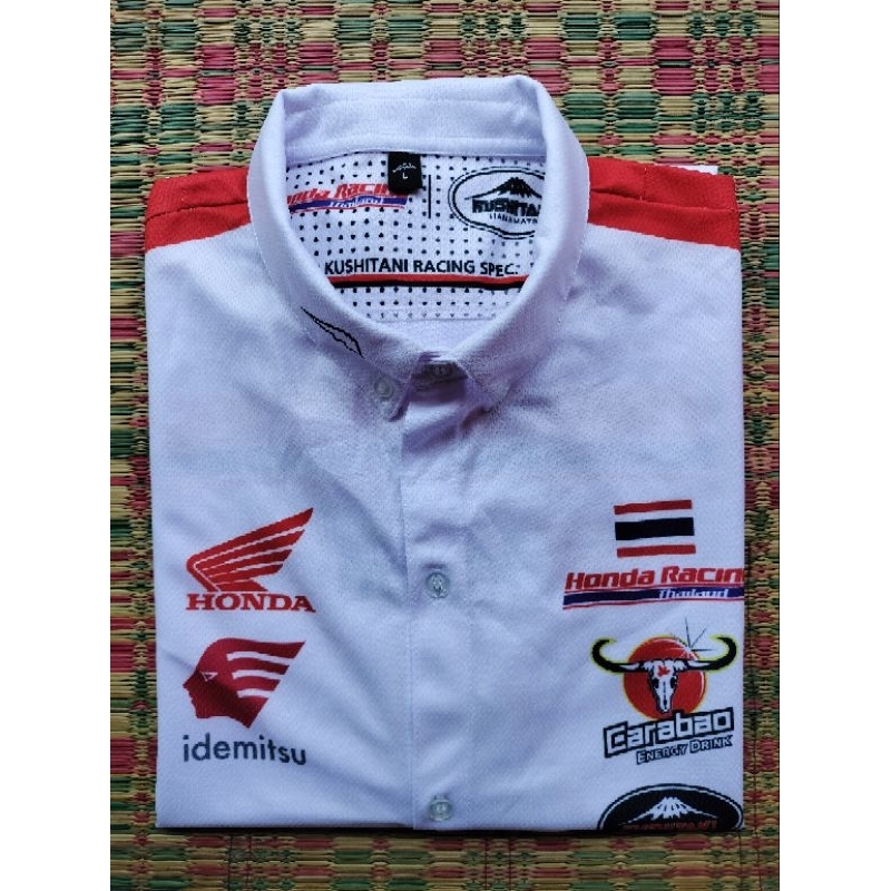 เสื้อทีมแข่งรถ Honda racing Thailand Kushitani