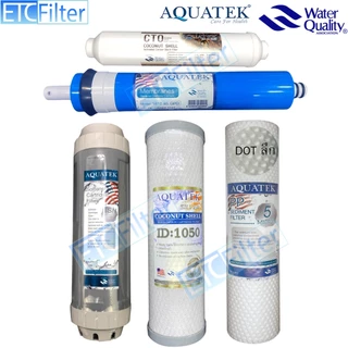 ชุดไส้กรอง Aquatek silver และ ULTRATEK RO 50,85 ,100, 150,200,500GPD