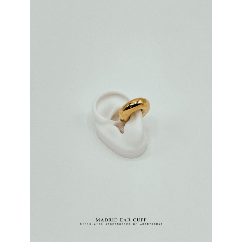 SIRICHAI23 MADRID EAR CUFF (GOLD)