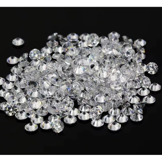 เพชรโมอีส Moissanite Diamond พร้อมส่งจากไทย 1.0-3.0 mm