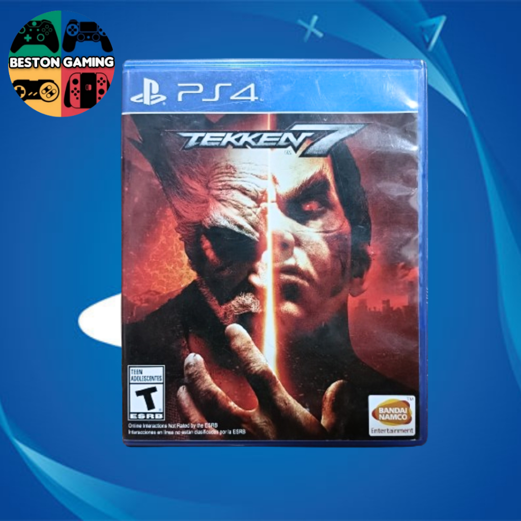 PS4 แผ่น ps4 Tekken 7 แนวต่อสู้ มือ 2