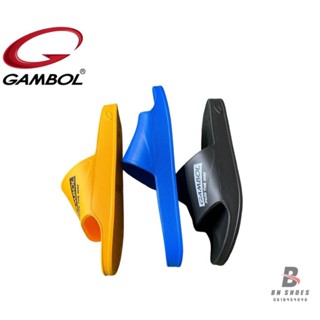 สวมไฟล่อน พื้นนิ่ม สีดำ Gambol แท้รุ่น 42184 ใส่ได้ทั้งชายแล…