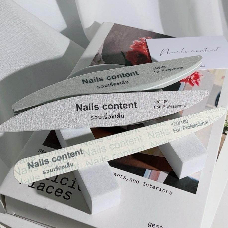 ตะไบ บัฟ ตะไบบาง Nails content ราคาต่อชิ้นนะคะ คมนาน ใช้ดีสุดๆ เนื้อดีมากๆ