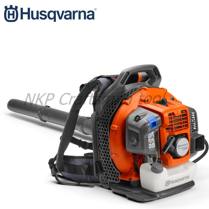 เครื่องเป่าลม Husqvarna รุ่น 345BT เครื่องยนต์ 2 จังหวะ 51.7CC 2แรงม้า ทนทาน ของแท้ 100%