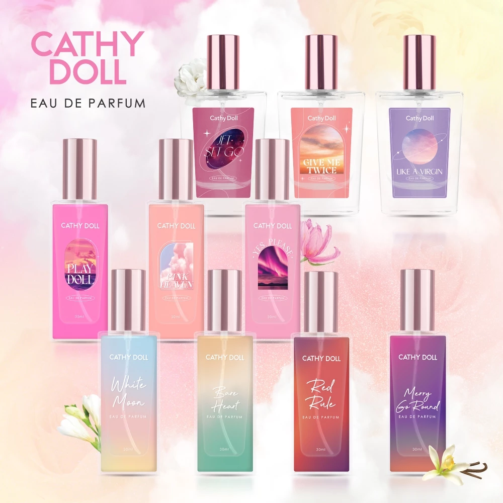 Cathy Doll โอเดอพาร์ฟูม ขนาด30ml เคที่ดอลล์ NEW SERIES มี 10 กลิ่นให้เลือก