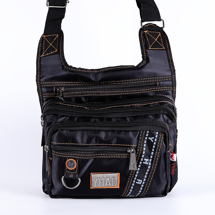 กระเป๋าสะพายผ้าแคนวาส ผ้าหนา ช่องใส่ของเยอะ เสื้อกั๊กผ้าแคนวาส5068#