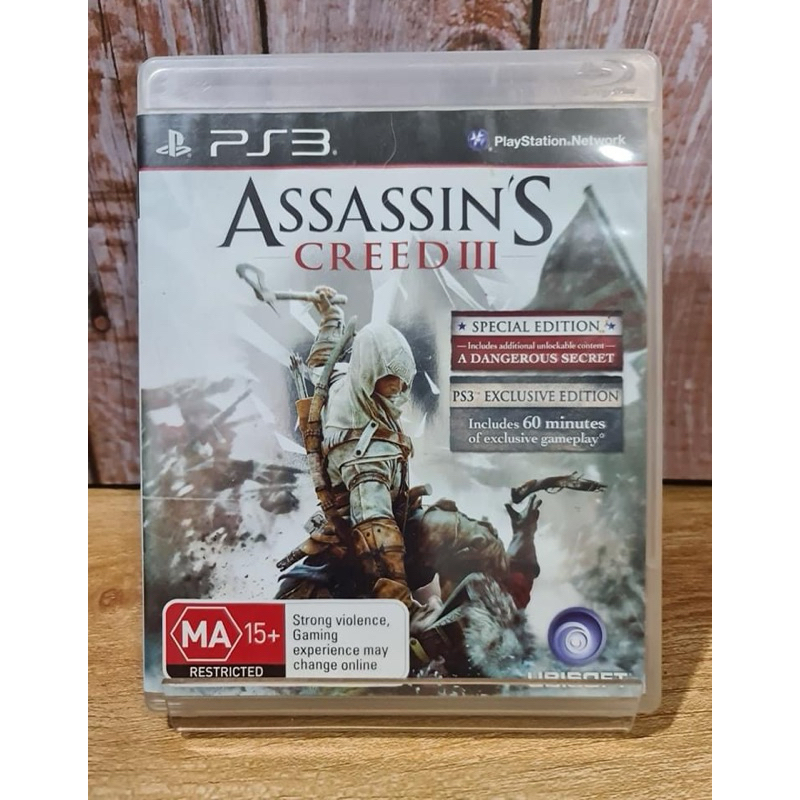 แผ่นเกมส์ Ps3 (PlayStation 3) เกมส์ Assassin's Creed 3
