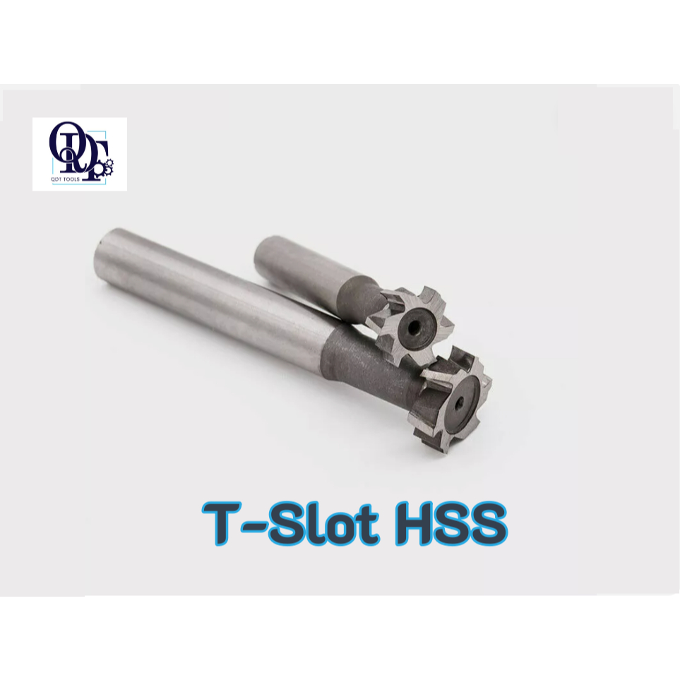 Q T Slot Milling Cutter 8-20mm Hss - ดอกกัดตัว T HSS ขนาดแกน 12-20 mm.