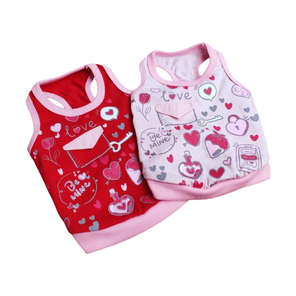 Puppe' เสื้อกล้าม Letter PAS356 สำหรับสุนัขและแมว