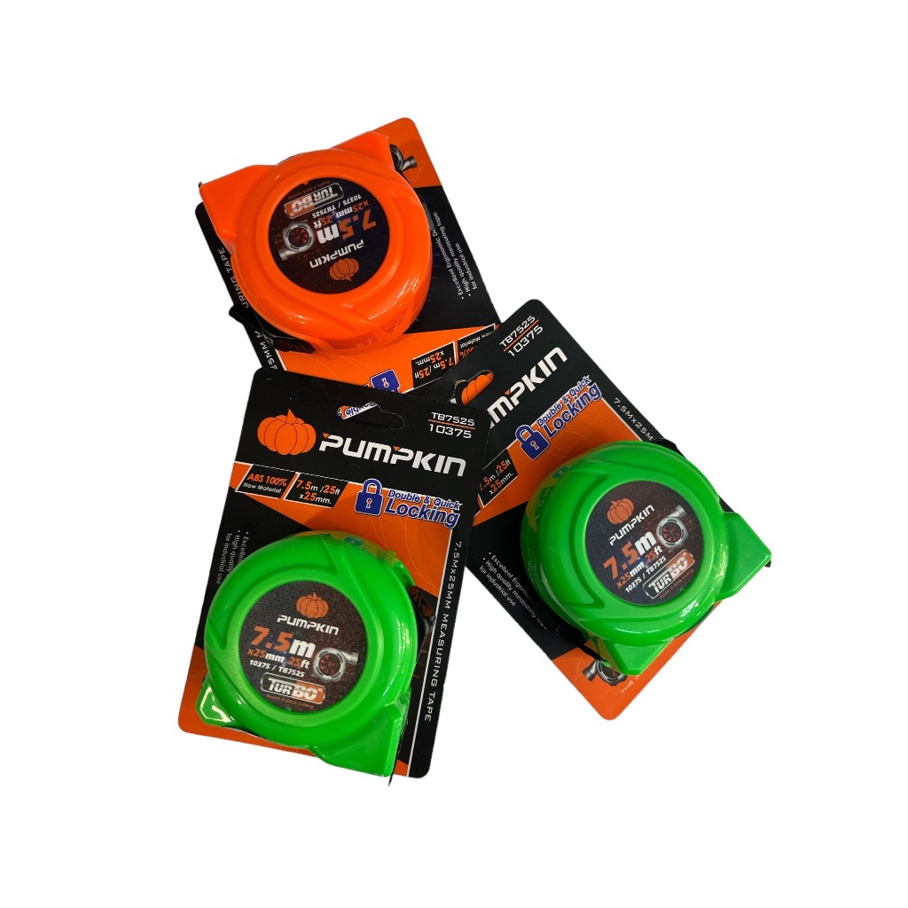PUMPKIN ตลับเมตร Turbo 5 เมตร 7.5 เมตร | 10373 10374 10375 | เหมาะสำหรับช่างมืออาชีพ สำหรับงานทั่วไป ราคา ถูกที่สุด ดีลบีเคเค แกลเลอรีภาพที่ 5