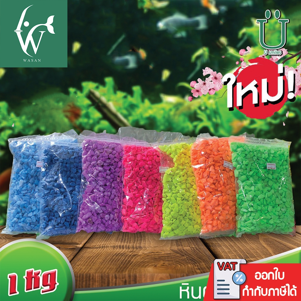 หิน หินเกล็ดสี หินโรยกระถาง หินโรยหน้ากระถาง กระบองเพชร หินตกแต่งส่วน หินใส่ตู้ปลา หินตกแต่งตู้ปลา