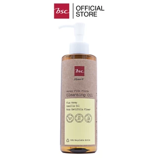 HONEI V BSC HONEY PINK FLORA CLEANSING OIL คลีนซิ่งออยล์ผสมผสานน้ำมันดอกคามิเลียจากเกาหลี