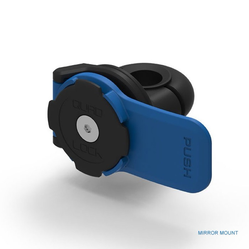 Quad Lock Mirror Mount แท่นยึดโทรศัพท์มือถือที่ ก้านกระจก QUAD LOCK Scooter / Motorcycle - Mirror Mount