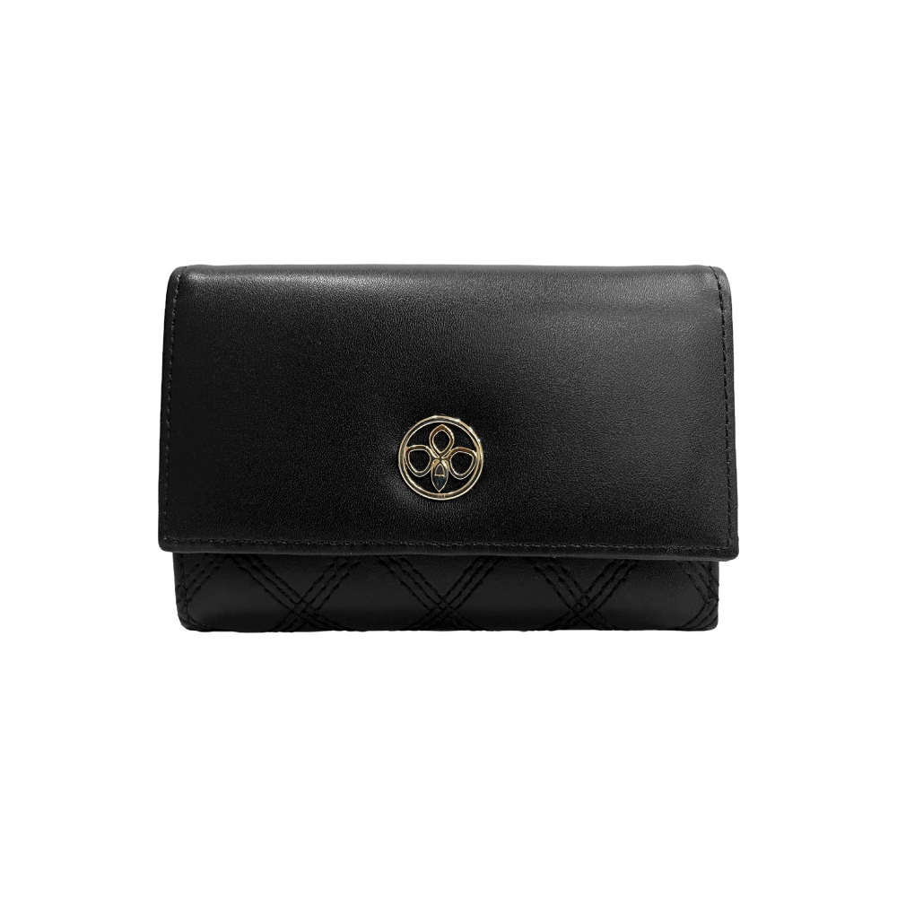 MARIA PIA (มาเรียเปีย) กระเป๋าถือ กระเป๋าสตางค์ใบสั้น รุ่น MBG-24485(Black)
