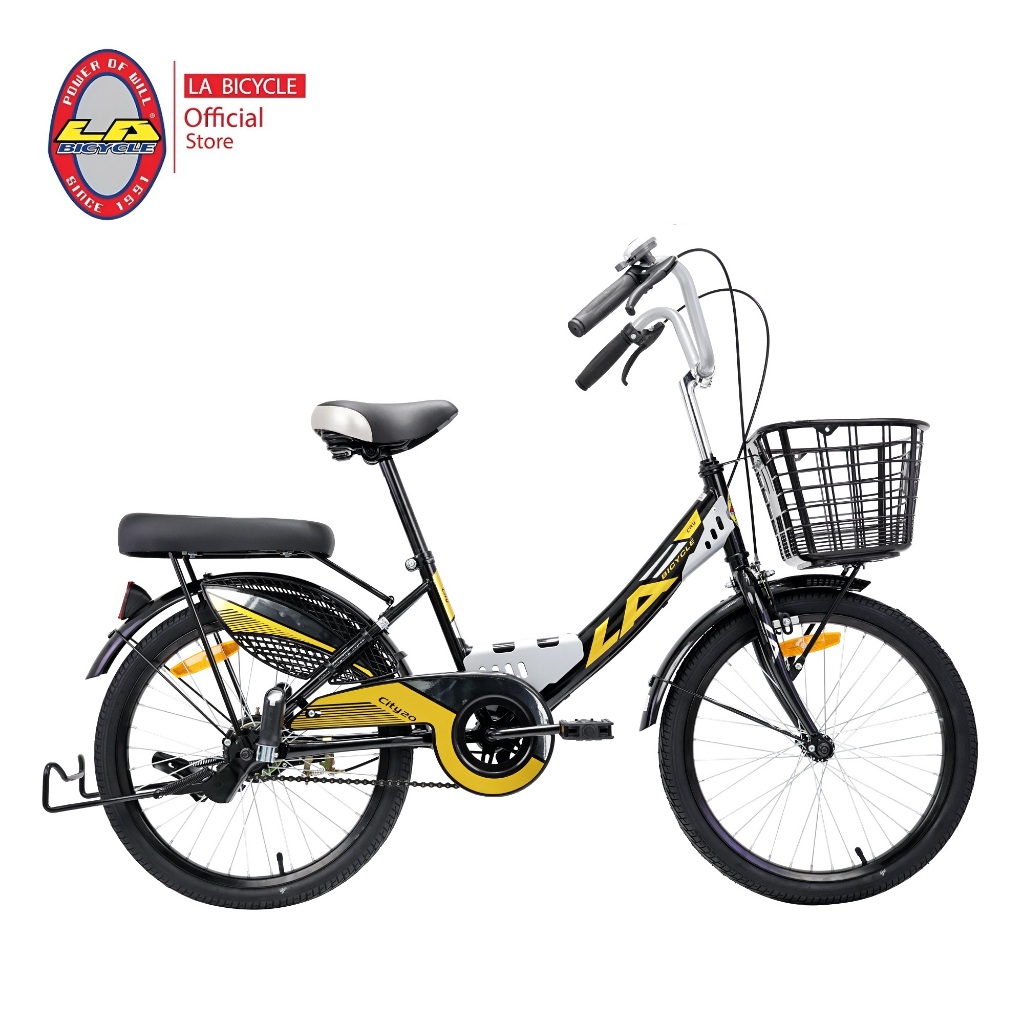 LA Bicycle จักรยานแม่บ้าน รุ่น CITY ล้อเหล็ก 20
