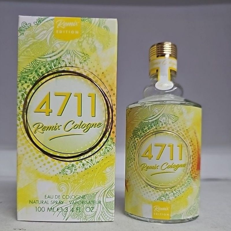 4711 Remix Cologne Lemon Eau De Cologne Spray 100ml/3.4oz
