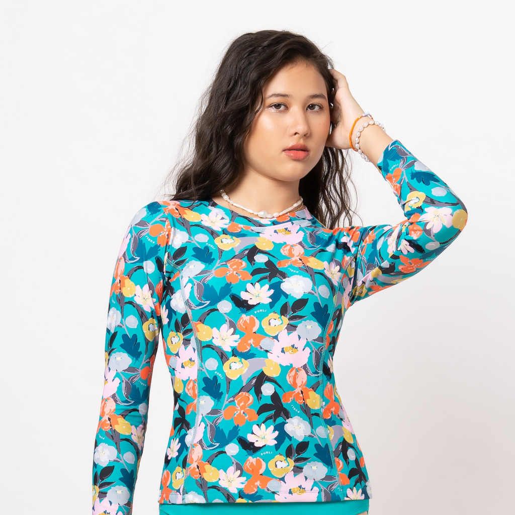 FIORI VIRIDIAN RASHGUARD