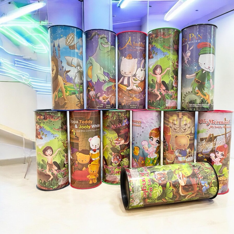 กระปุกออมสิน กลาง แบบยกโหล (12ชิ้น) พร้อมส่ง