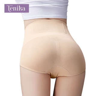 TENIKA กางเกงในเก็บพุง เอวสูง กางเกงในไร้ขอบ เนื้อผ้าใส่สบาย มีแกนกันม้วน ลดหน้าท้อง กระชับพุง