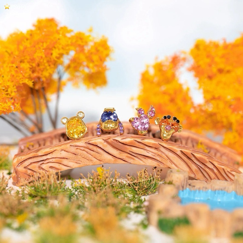 ⭐️PS019#เซ็ตต่างหูก้านเงินแท้