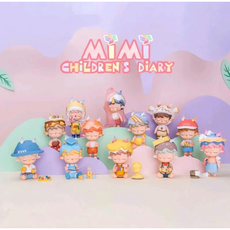 ★ พร้อมส่งในไทย ★ MiMi Children's Diary Series กล่องสุ่มลุ้น Secret / เช็คการ์ด