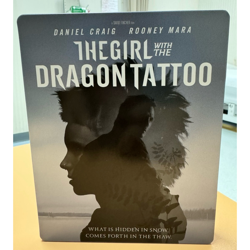 the girl with the dragon tattoo bluray แท้ มือ2 ไทย steelbook