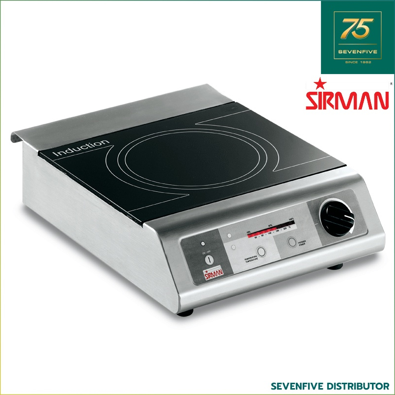 SIRMAN เตาอินดักชั่น เตาแม่เหล็กไฟฟ้า เตาตั้งโต๊ะ induction กำลังไฟ2500W SIR1-PI2.5 รับประกัน 1 ปี บริการอะไหล่