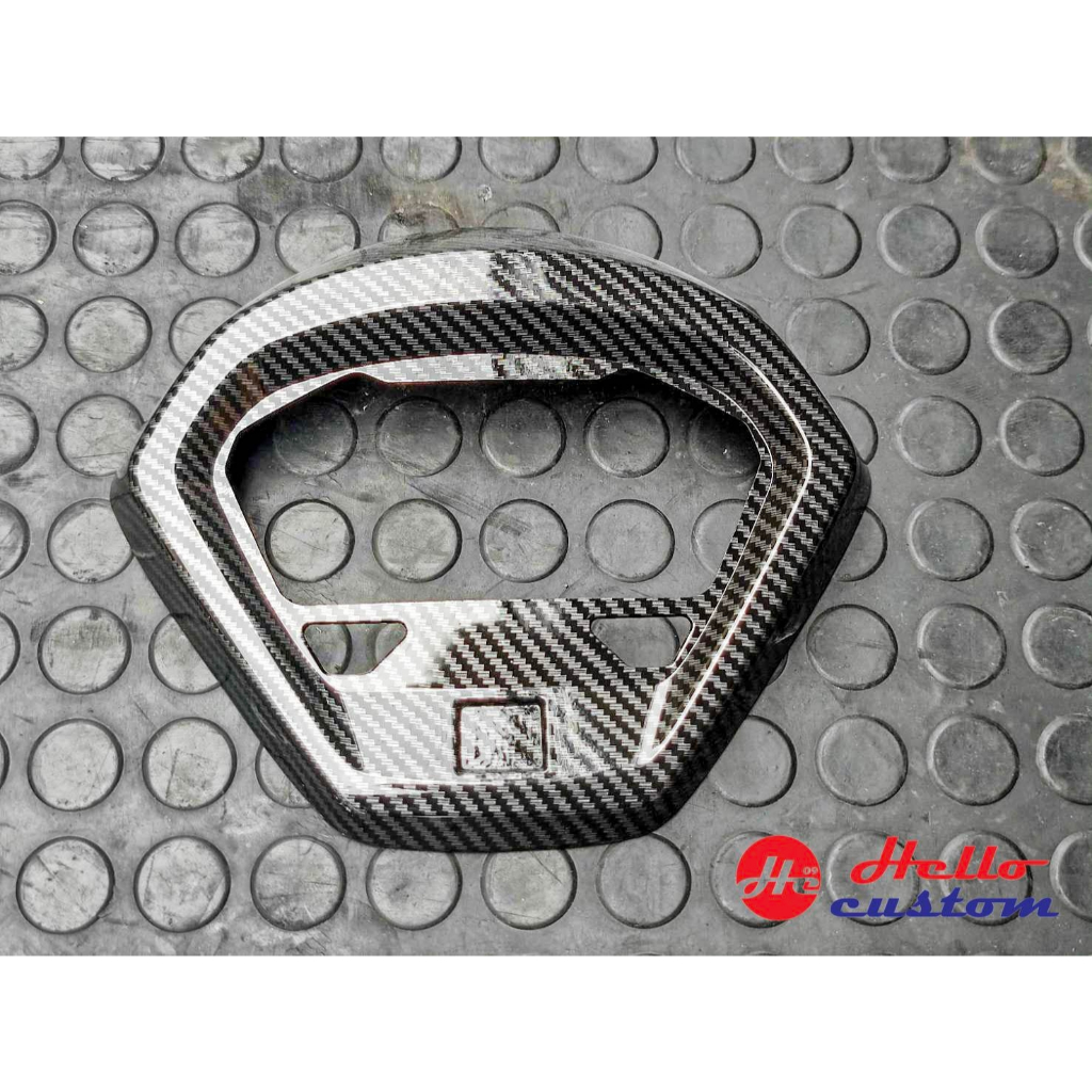 ครอบไมล์ ครอบเรือนไมล์ Giorno+ ลายเคฟล่า V2 (ใส่แทนของเดิม) Giorno 125 - รูปที่ 4